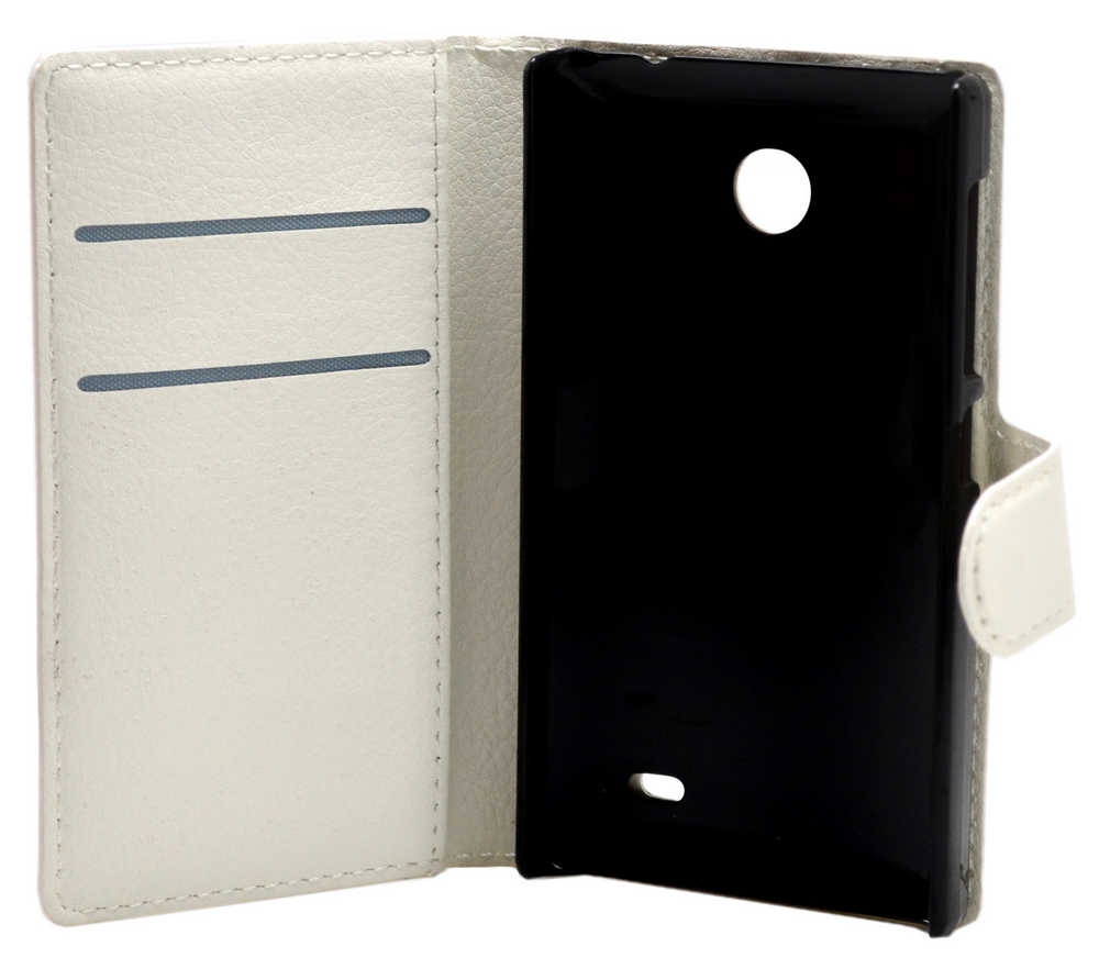 Θήκη Book Ancus Teneo για Nokia X Λευκή