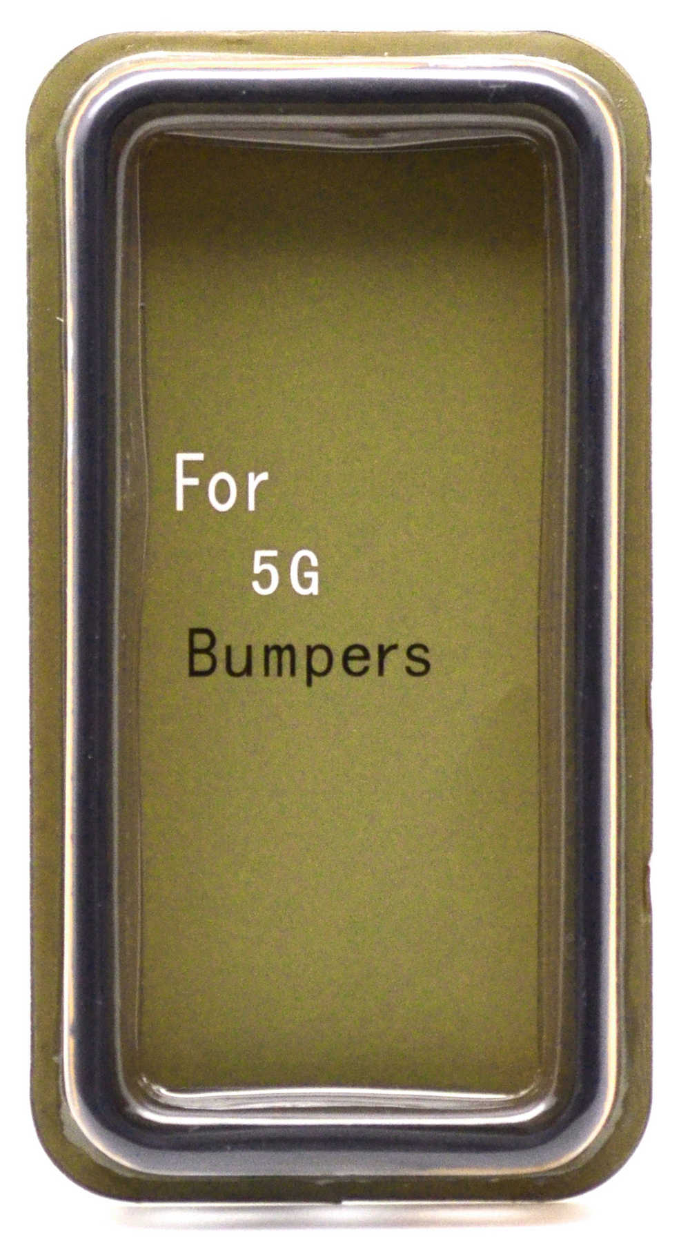 Θήκη Bumper Ancus για Apple iPhone SE/5/5S Μαύρη