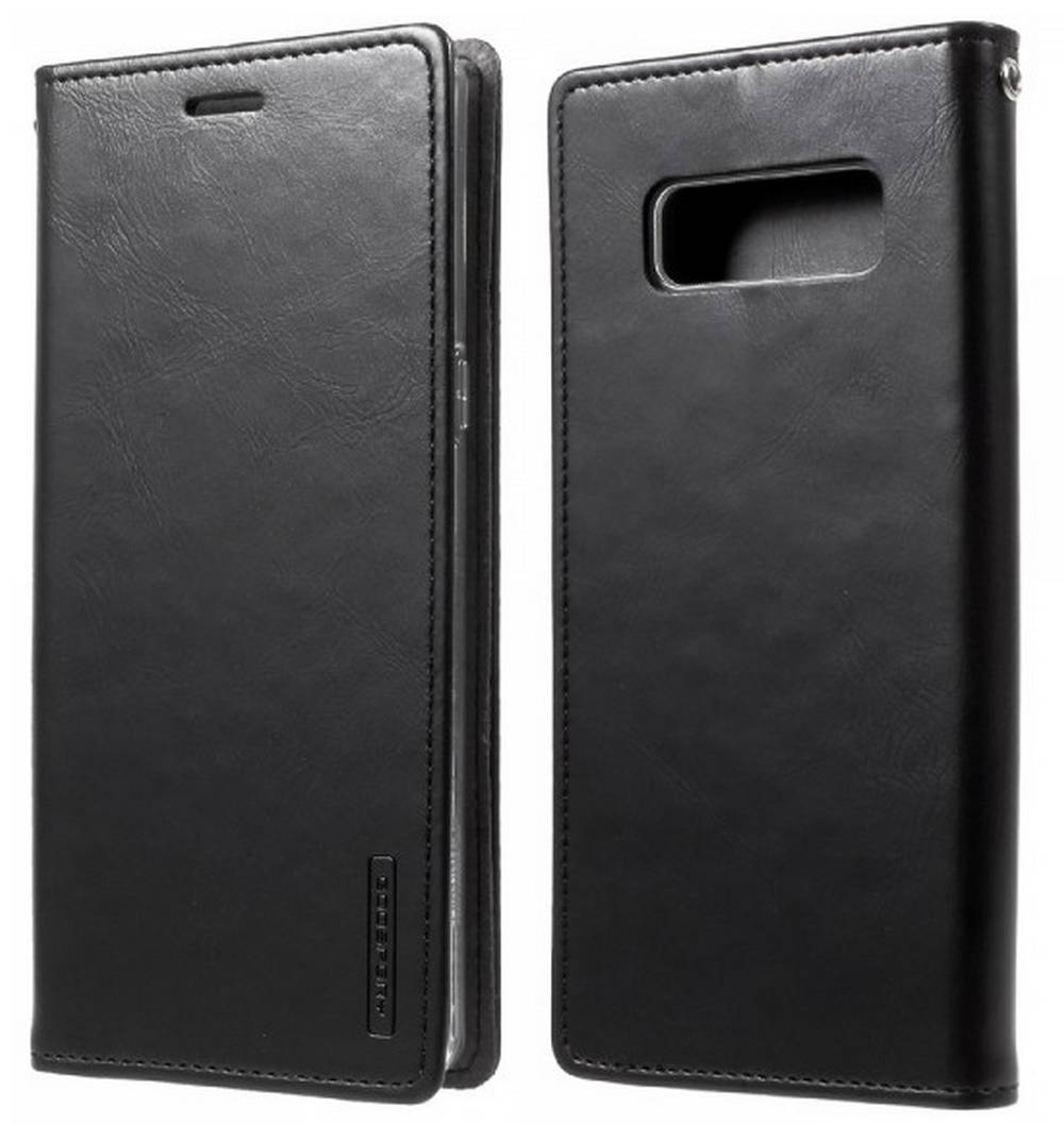 Θήκη Book Goospery Blue Moon Flip για Samsung SM-N950F Galaxy Note 8 Μαύρη by Mercury