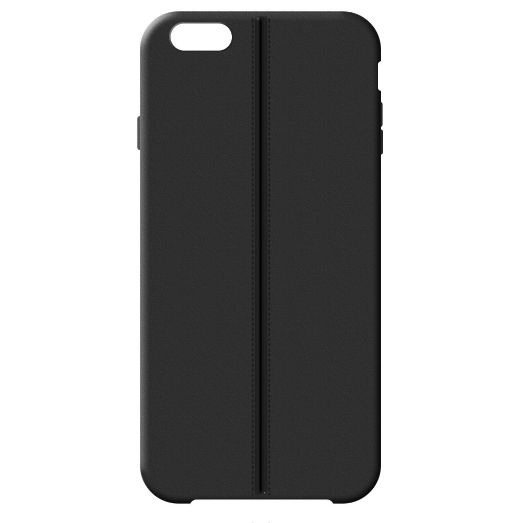 Θήκη TPU Ancus Leather Feel για Apple iPhone 6/6S Μαύρη