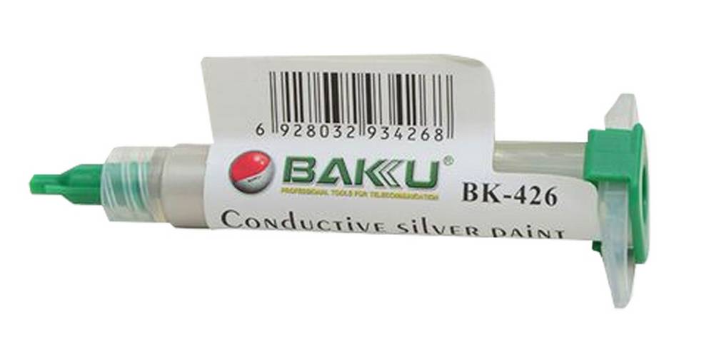 Αγώγιμη Κόλλα για Επιδιόρθωση Ηλεκτρονικών Επισκευών Bakku BK-426