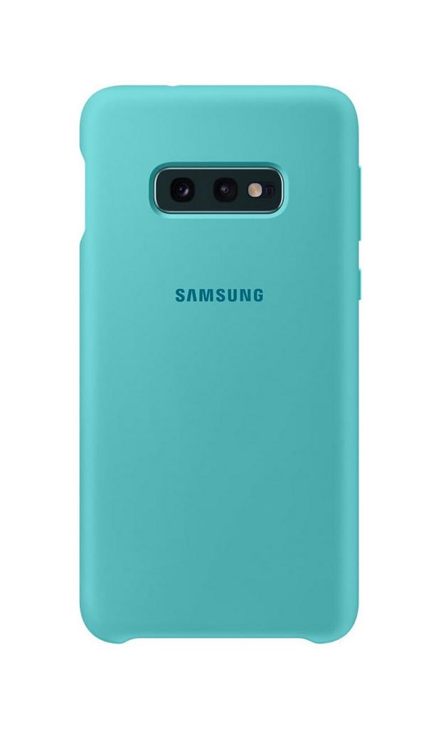 Θήκη Faceplate Samsung Silicone Cover EF-PG970TGEGWW για SM-G970 Galaxy S10e Πράσινο