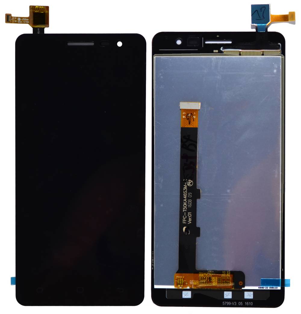 Γνήσια Οθόνη & Μηχανισμός Αφής Hisense C20 Μαύρο χωρίς Πλαίσιο, Κόλλα 10195008