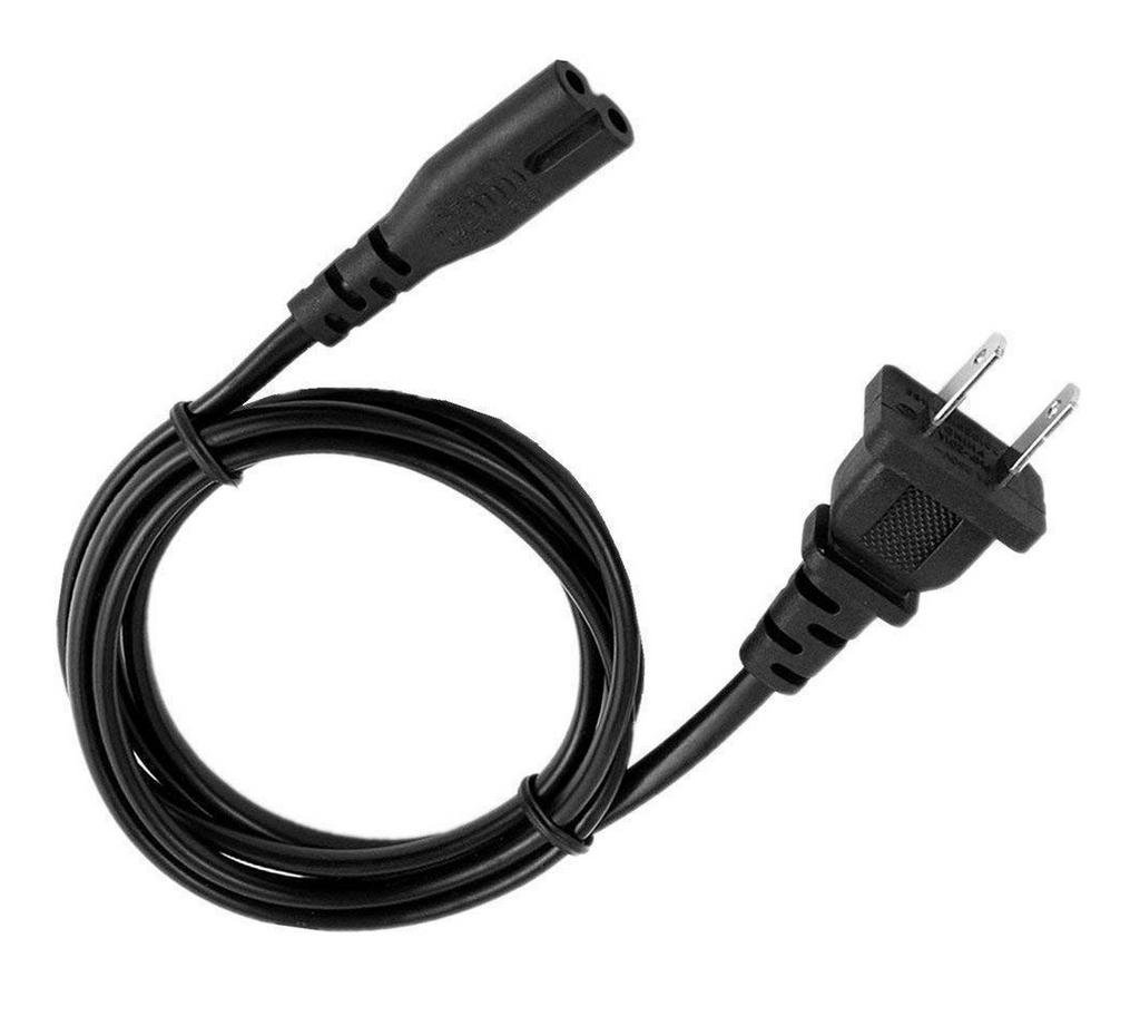 Ενισχυμένο Διπολικό Καλώδιο με US Πρίζα 1μ.