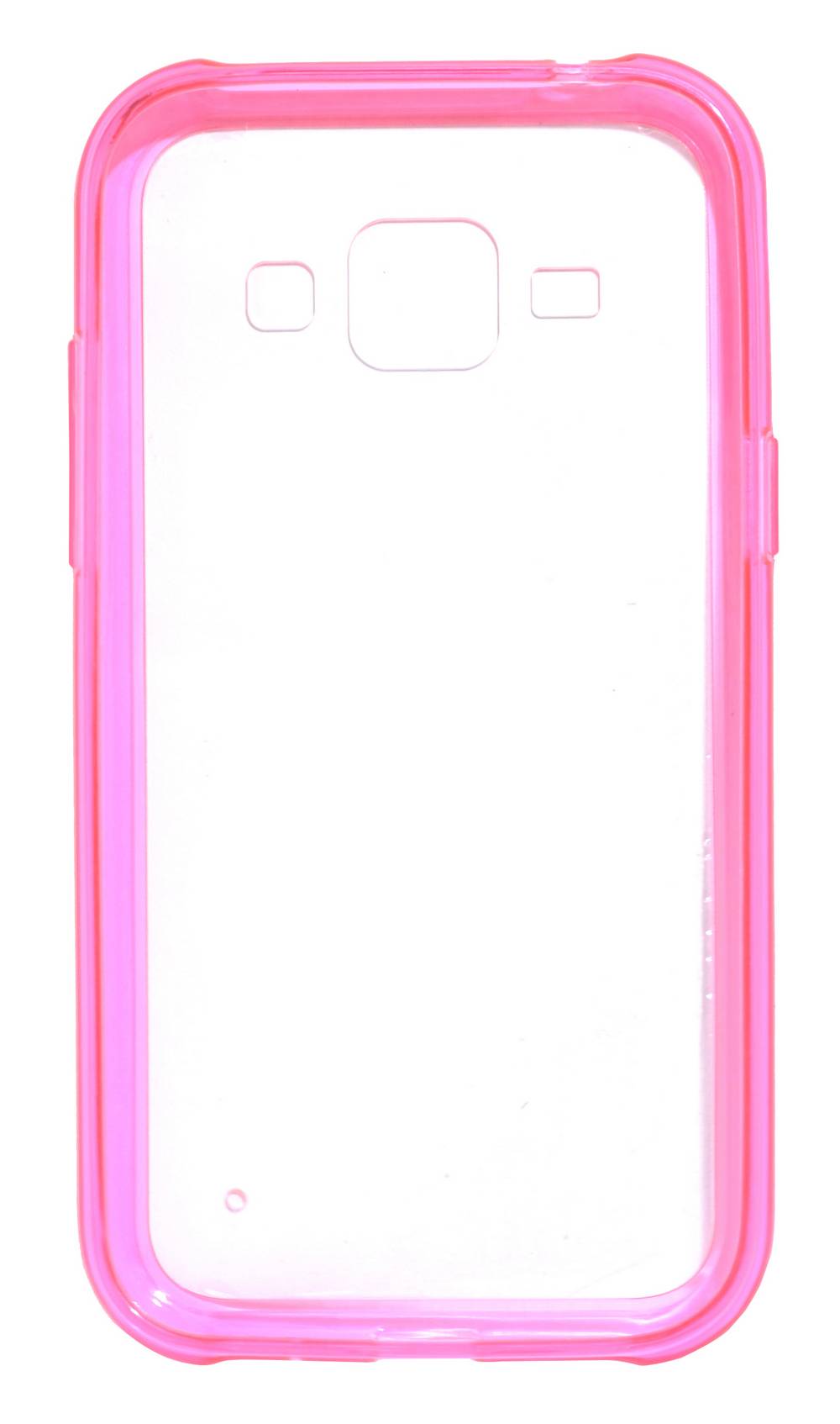 Θήκη Ultra Thin Ancus Invisible για Samsung SM-J100F Galaxy J1 Ρόζ