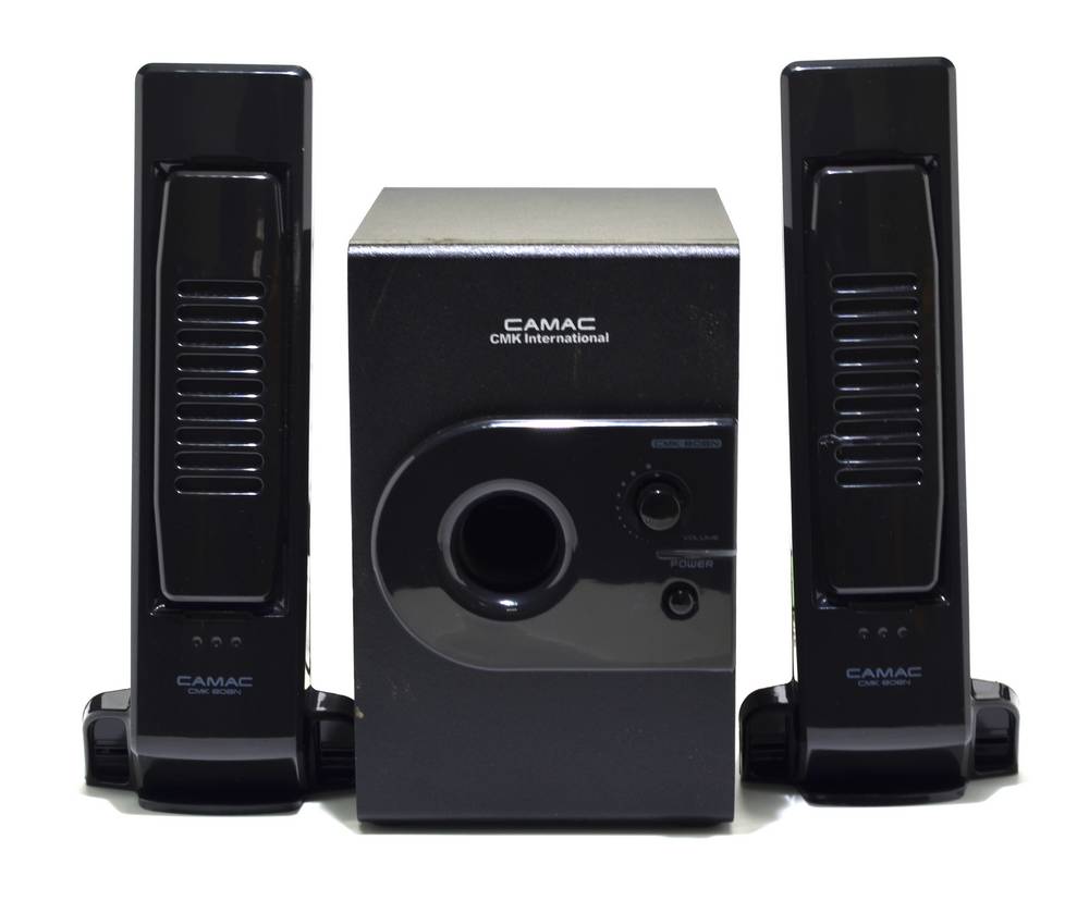 Ηχείο Stereo Camac CMK-808N/L 2.1 750W 5W+1Wx2 RMS Μαύρο με Τροφοδοσία Πρίζας 23x5.5x4mm