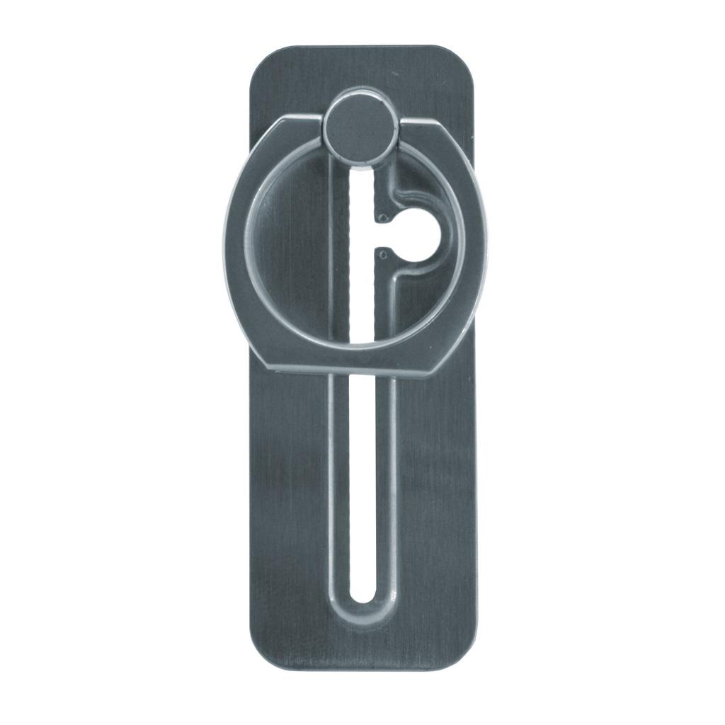 Βάση Στήριξης Δαχτυλίδι Slide Type για Κινητά Τηλέφωνα Ασημί