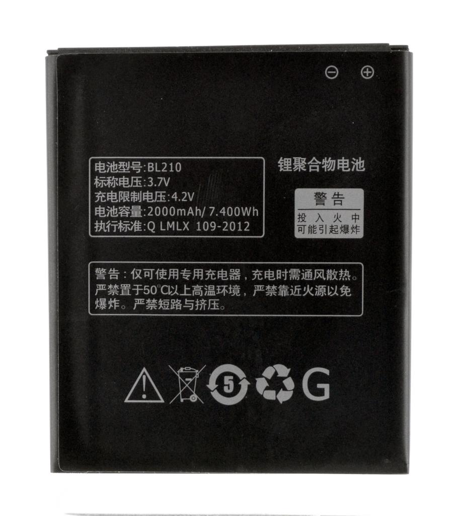 Μπαταρία BL210 για Lenovo S820/S820E/A750E/A770E/A656/A766/A658T/S650/A526 Li-ion, 2000mAh, 4.2V Bulk