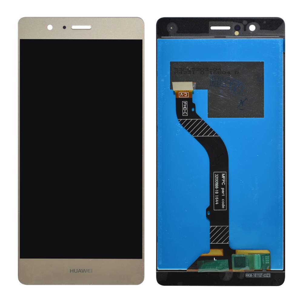 Οθόνη & Μηχανισμός Αφής Huawei P9 Lite Χρυσαφί χωρίς Πλαίσιο Original