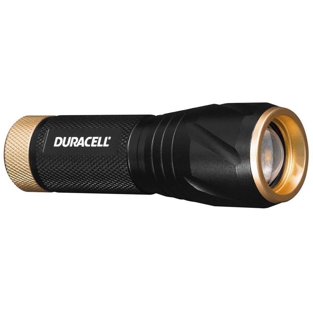 Φακός Αλουμινίου Duracell Tough 5W Led Αδιάβροχος Μαύρος MLT-2C / 180 Lumens/Απόσταση 151m