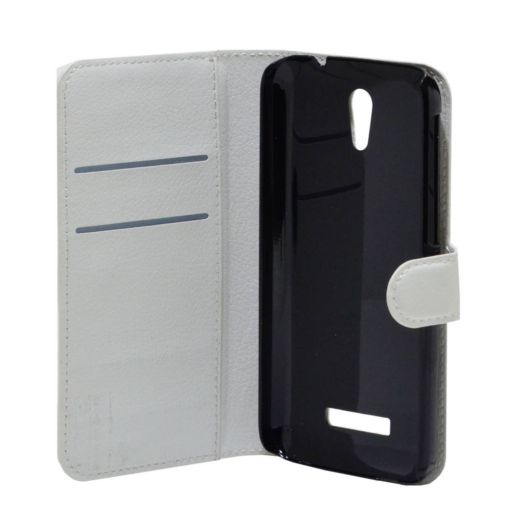 Θήκη Book Ancus Teneo για Alcatel One Touch Pop S7 7045Y Λευκή