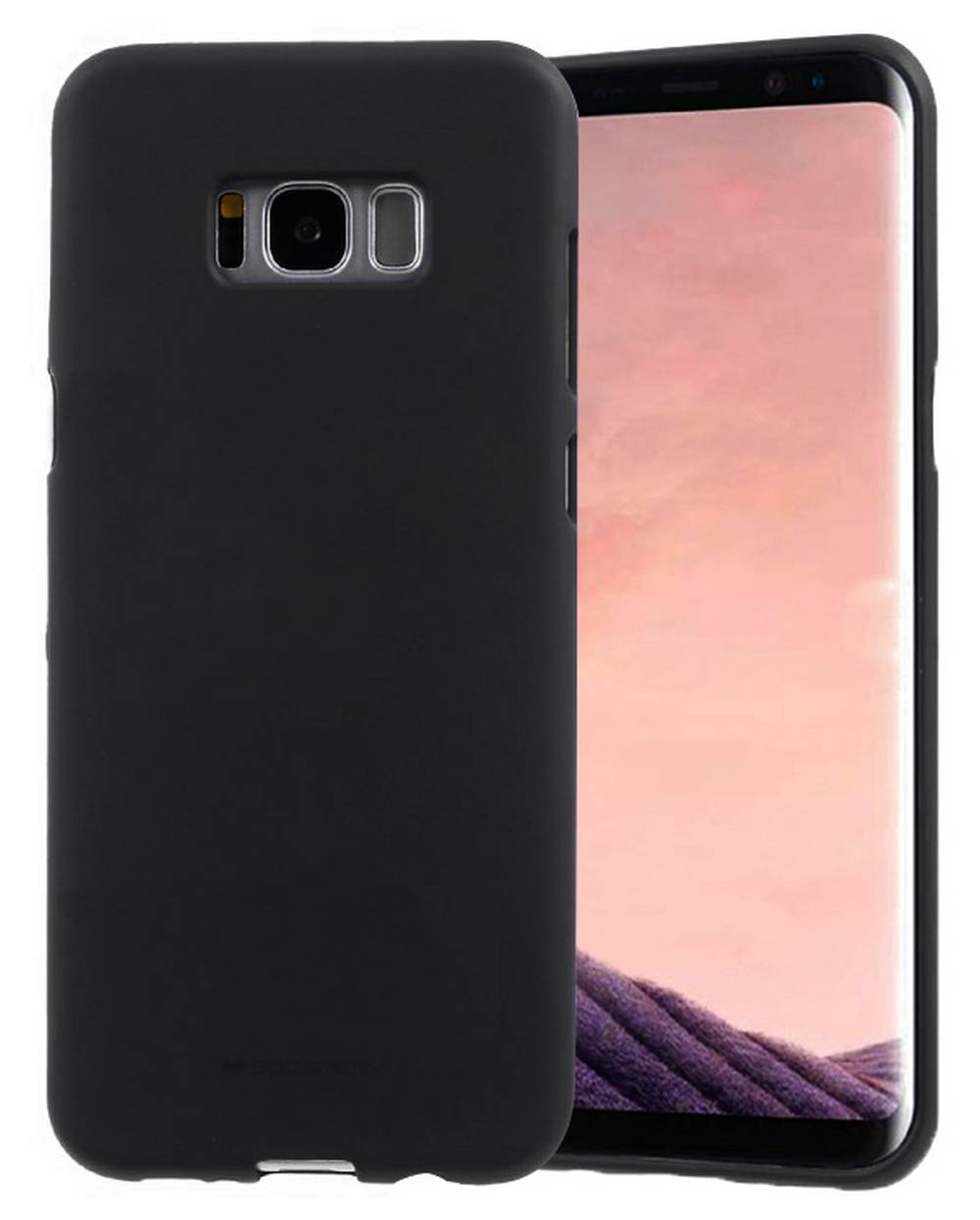 Θήκη Goospery Soft Feeling για Samsung SM-G955F Galaxy S8+ Μαύρη by Mercury