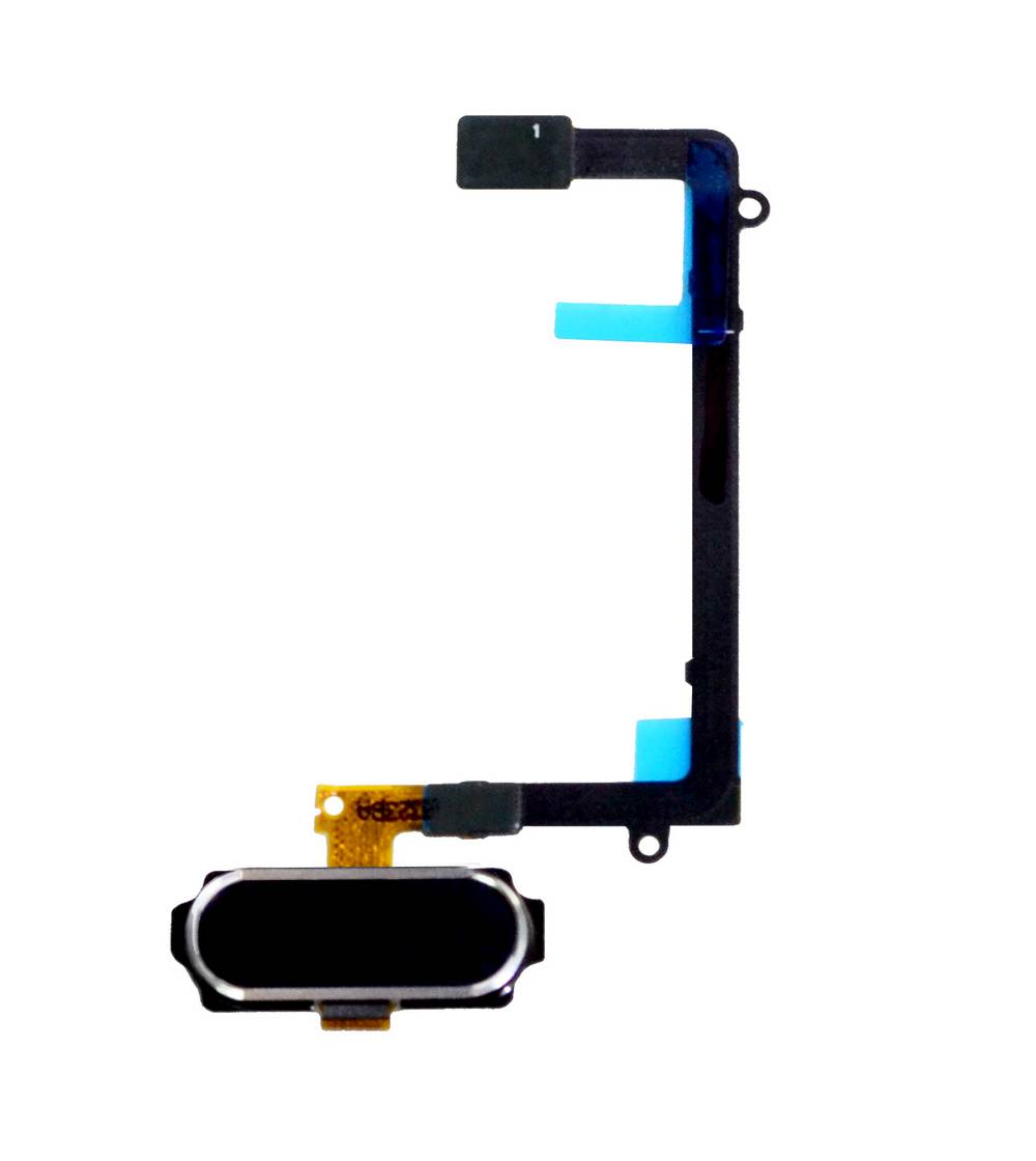 Σέτ Κεντρικού Πλήκτρου Samsung SM-G925F Galaxy S6 Edge Λευκό Original GH96-08253B