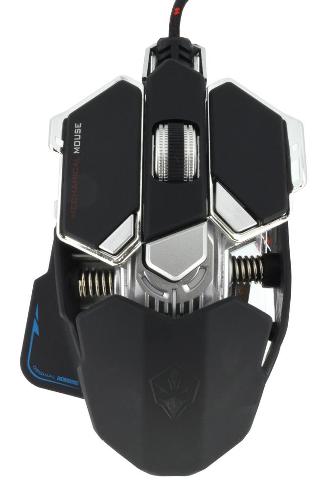 Ενσύρματο Ποντίκι Mechanical Gaming Mouse Luom G10 Led με 10 Πλήκτρα και 4000 DPI Μαύρο