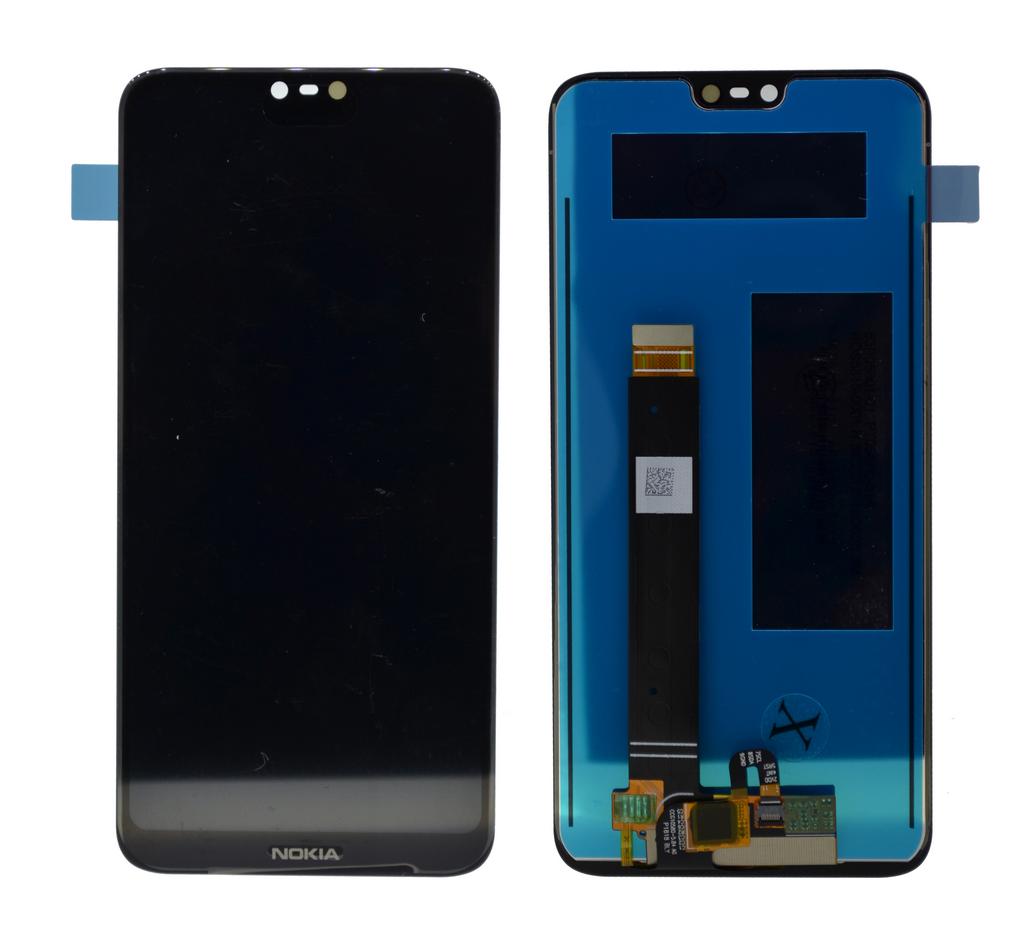 Οθόνη & Μηχανισμός Αφής για Nokia 6.1 Plus Μαύρο χωρίς Πλαίσιο. Κόλλα