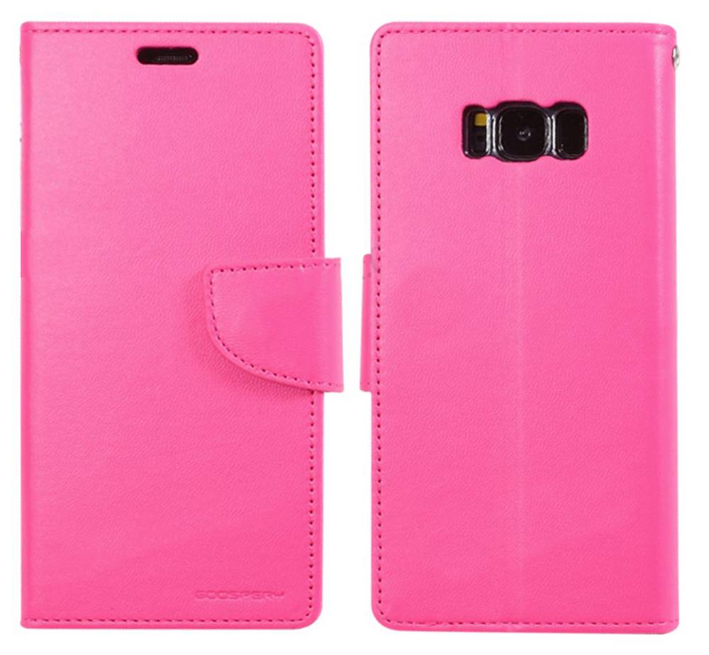 Θήκη Book Goospery Bravo Diary για Samsung SM-G950F Galaxy S8 Φούξια by Mercury