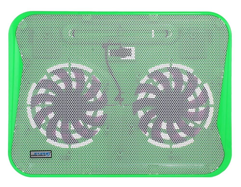 Laptop Cooler CoolCold Ice Thin K19 Πράσινο για Φορητούς Υπολογιστές έως 17"