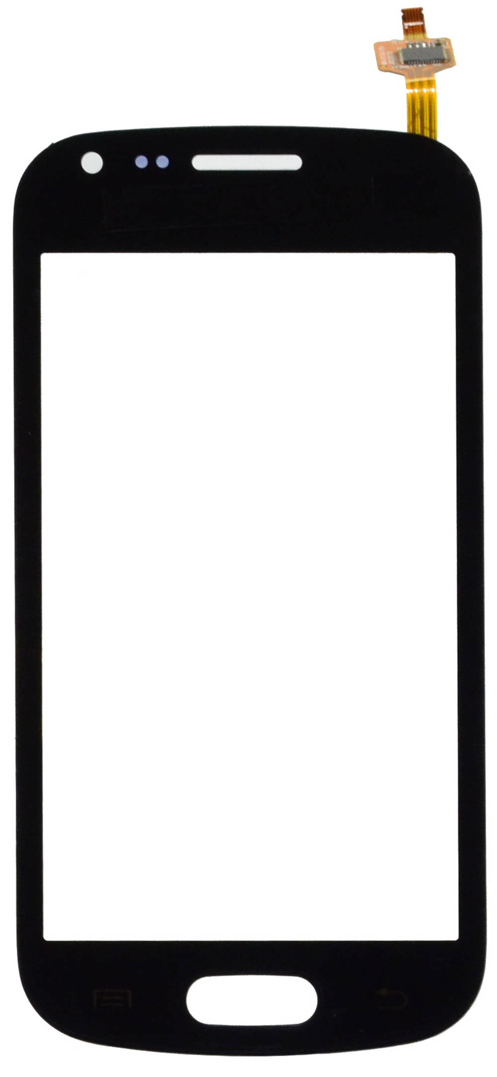 Μηχανισμός Αφής Samsung S7560 Galaxy Trend (C-Type) Μαύρο με Κόλλα OEM Type A