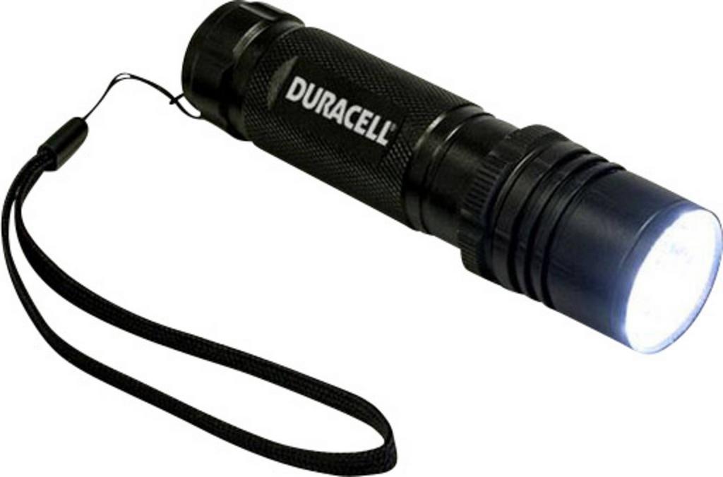 Φακός Αλουμινίου Duracell Tough 5W Led Αδιάβροχος Μαύρος CMP-8C / 300 Lumens/Απόσταση 143m