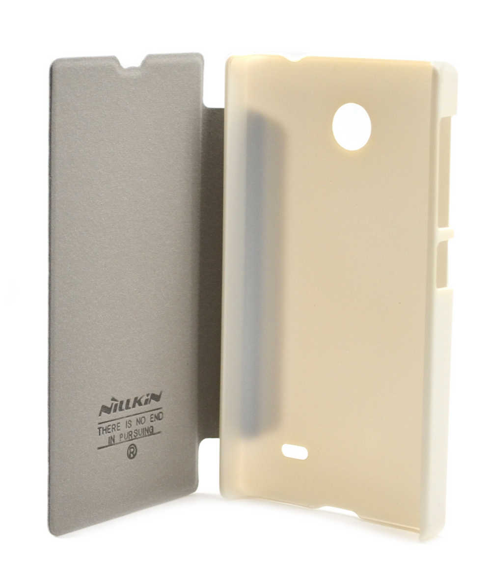 Θήκη Book Nillkin Sparkle για Nokia X Λευκή