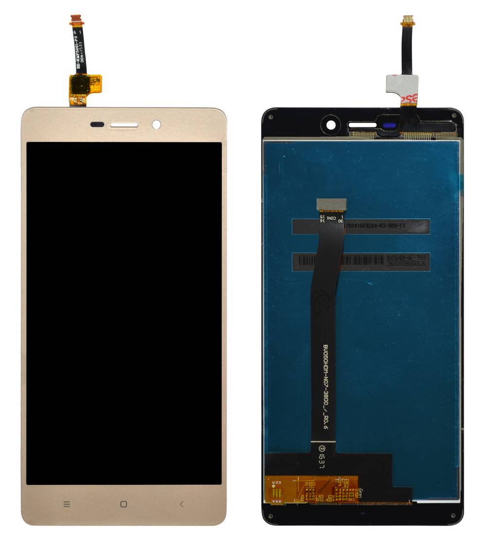 Οθόνη & Μηχανισμός Αφής Xiaomi Redmi 3S Χρυσαφί (Διάσταση:136mm) ΟΕΜ