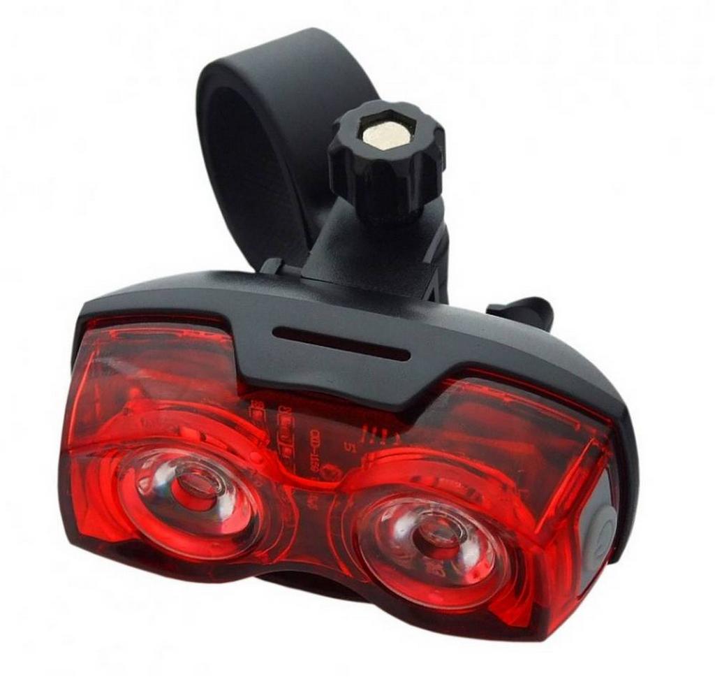 Αδιάβροχος Φακός Ποδηλάτου Πίσω Φώς 2 Led
