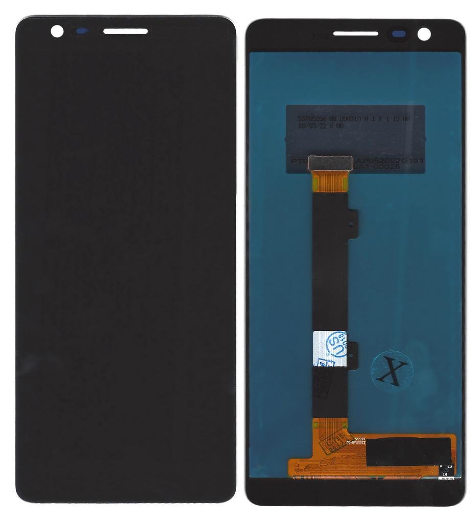 Οθόνη & Μηχανισμός Αφής Nokia 3.1 Μαύρο χωρίς Πλαίσιο. Κόλλα