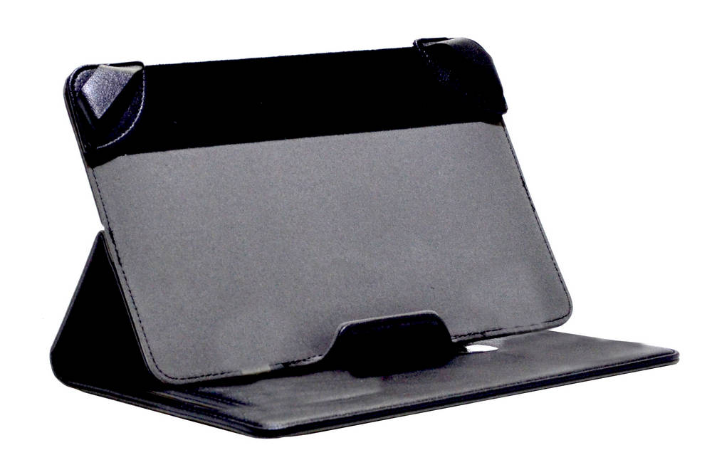 Θήκη Book Lamborghini Universal για Tablet 7'' - 8'' Ίντσες Μαύρη Δερμάτινη (21 cm x 13 cm)