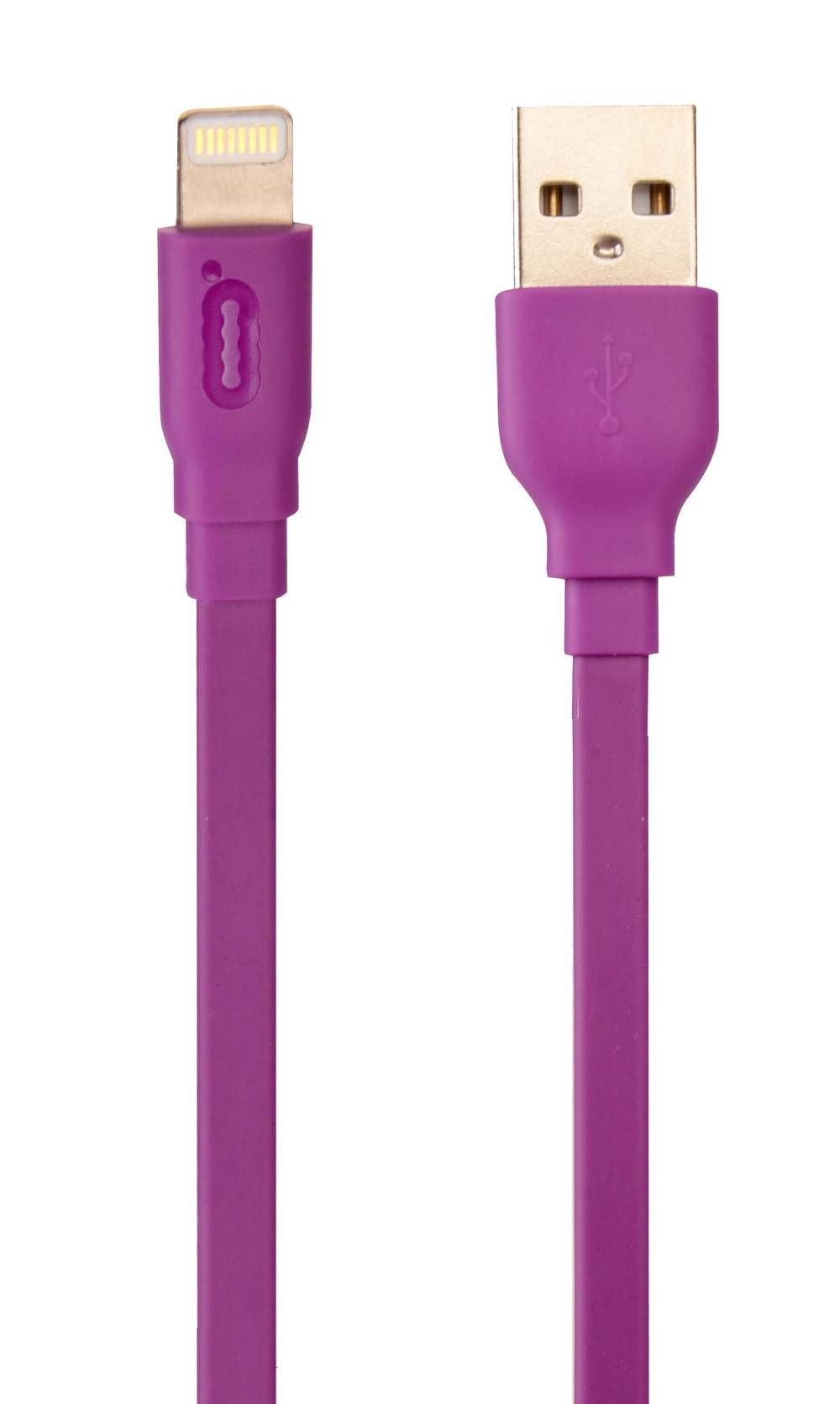 Καλώδιο σύνδεσης Desoficon C10 ICA0020 1.5m 2.4A για iPhone/iPad/iPod Lightning Μώβ Apple Certified MFI
