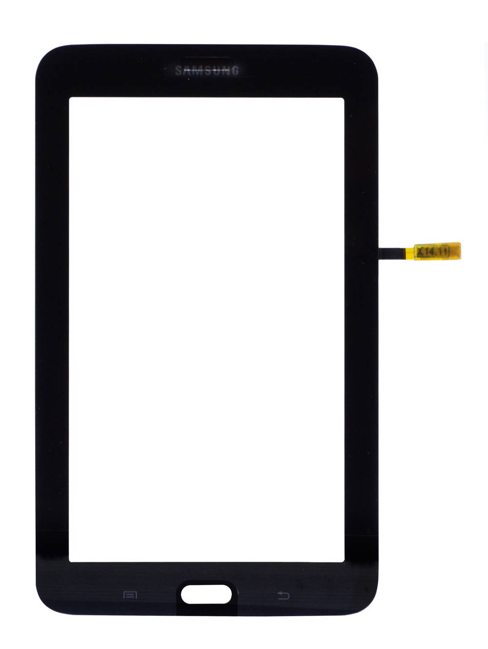 Μηχανισμός Αφής Samsung SM-T110 Galaxy Tab 3 Lite 7.0 Μαύρο με Κόλλα Original