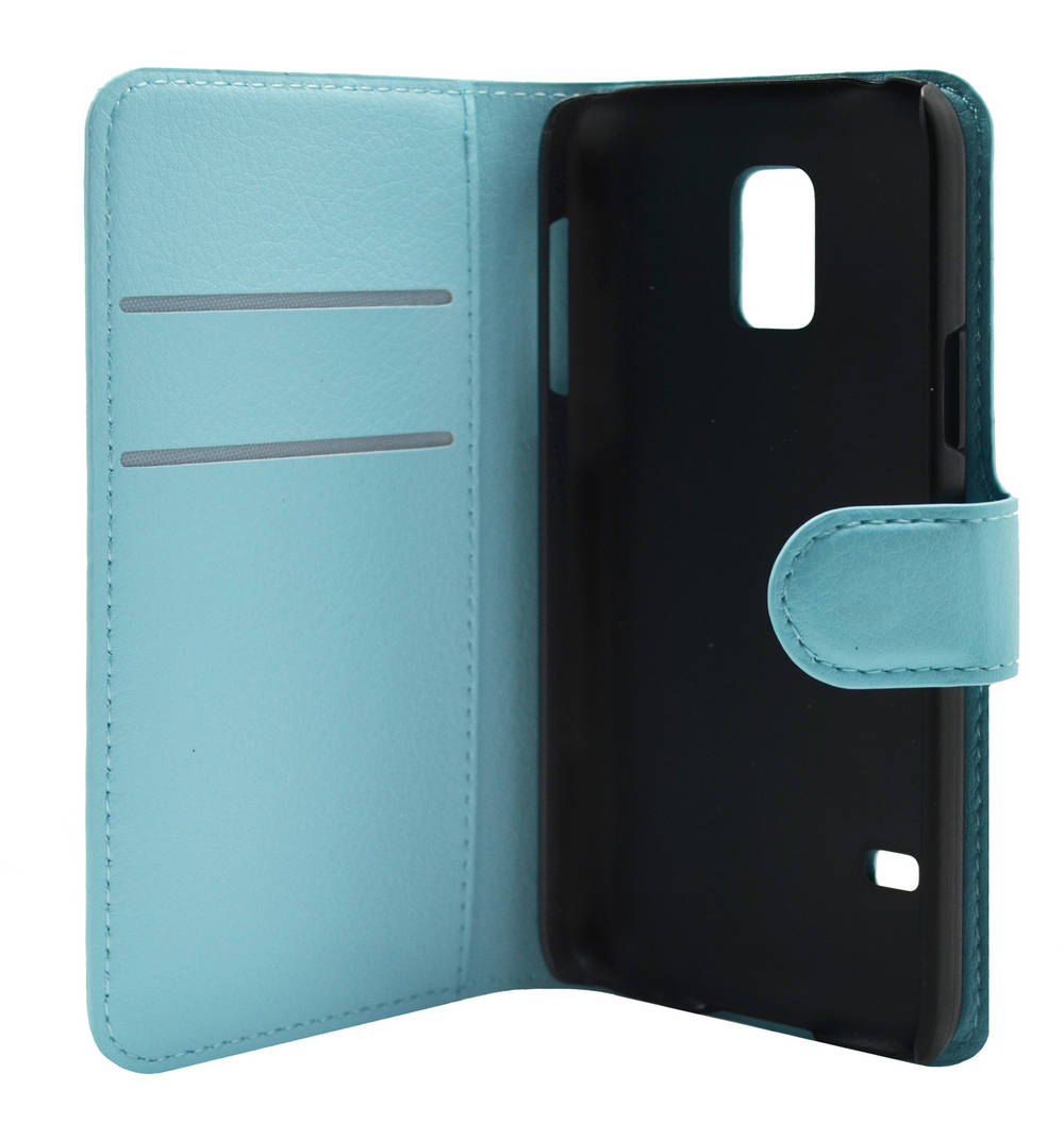 Θήκη Book Ancus Teneo για Samsung SM-G800F Galaxy S5 Mini Μπλέ