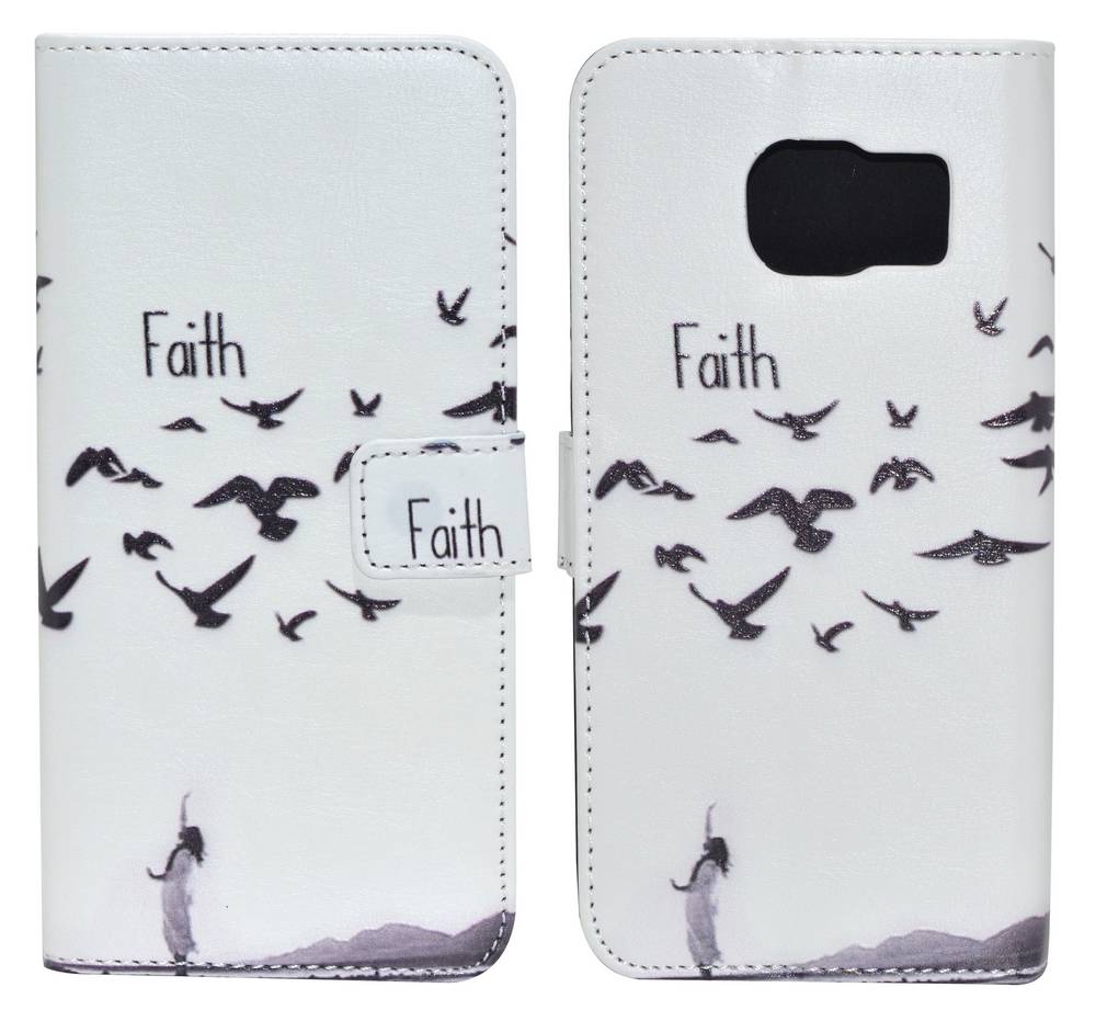Θήκη Book Ancus Art Collection για Samsung SM-G935 Galaxy S7 Edge Faith