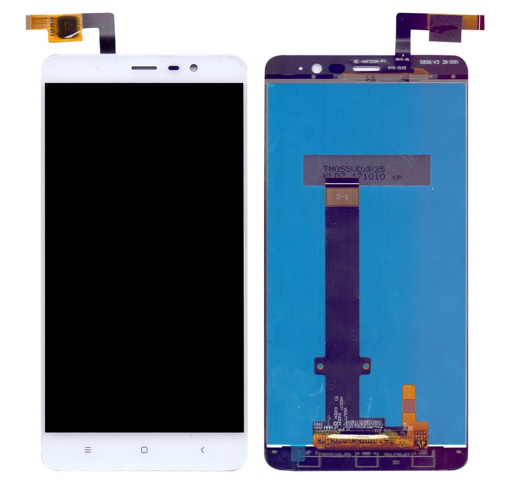 Οθόνη & Μηχανισμός Αφής Xiaomi Redmi Note 3 Λευκό (Διάσταση:147mm)