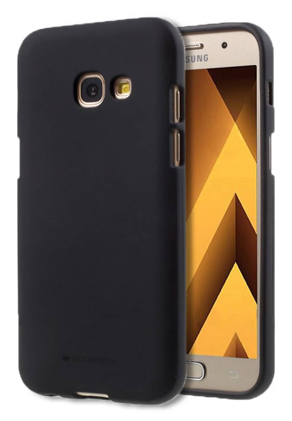 Θήκη Goospery Soft Feeling για Samsung SM-A320 Galaxy A3 (2017) Μαύρη by Mercury