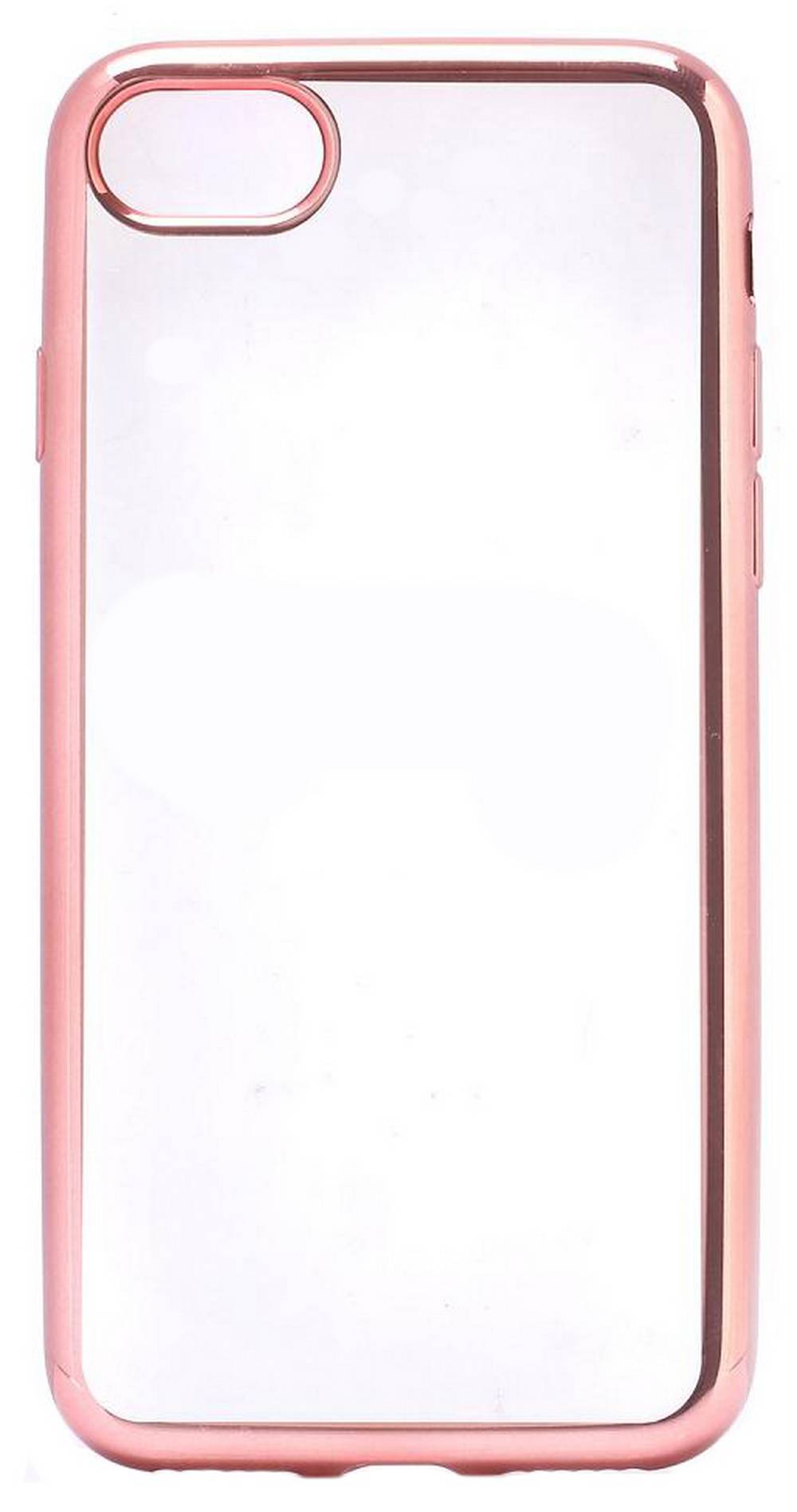 Θήκη Electroplating TPU Ancus για Apple iPhone 7 Ρόζ - Διάφανη