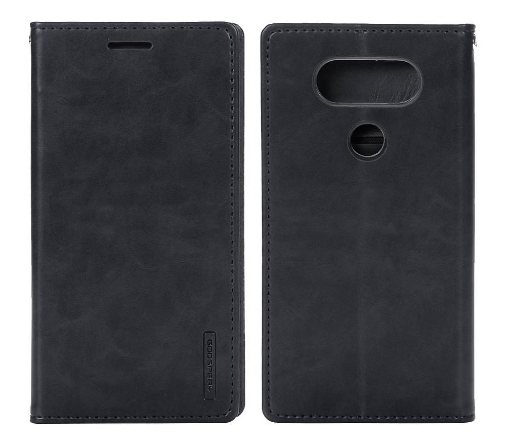 Θήκη Book Goospery Blue Moon Flip για LG V20 F800 Μαύρη by Mercury