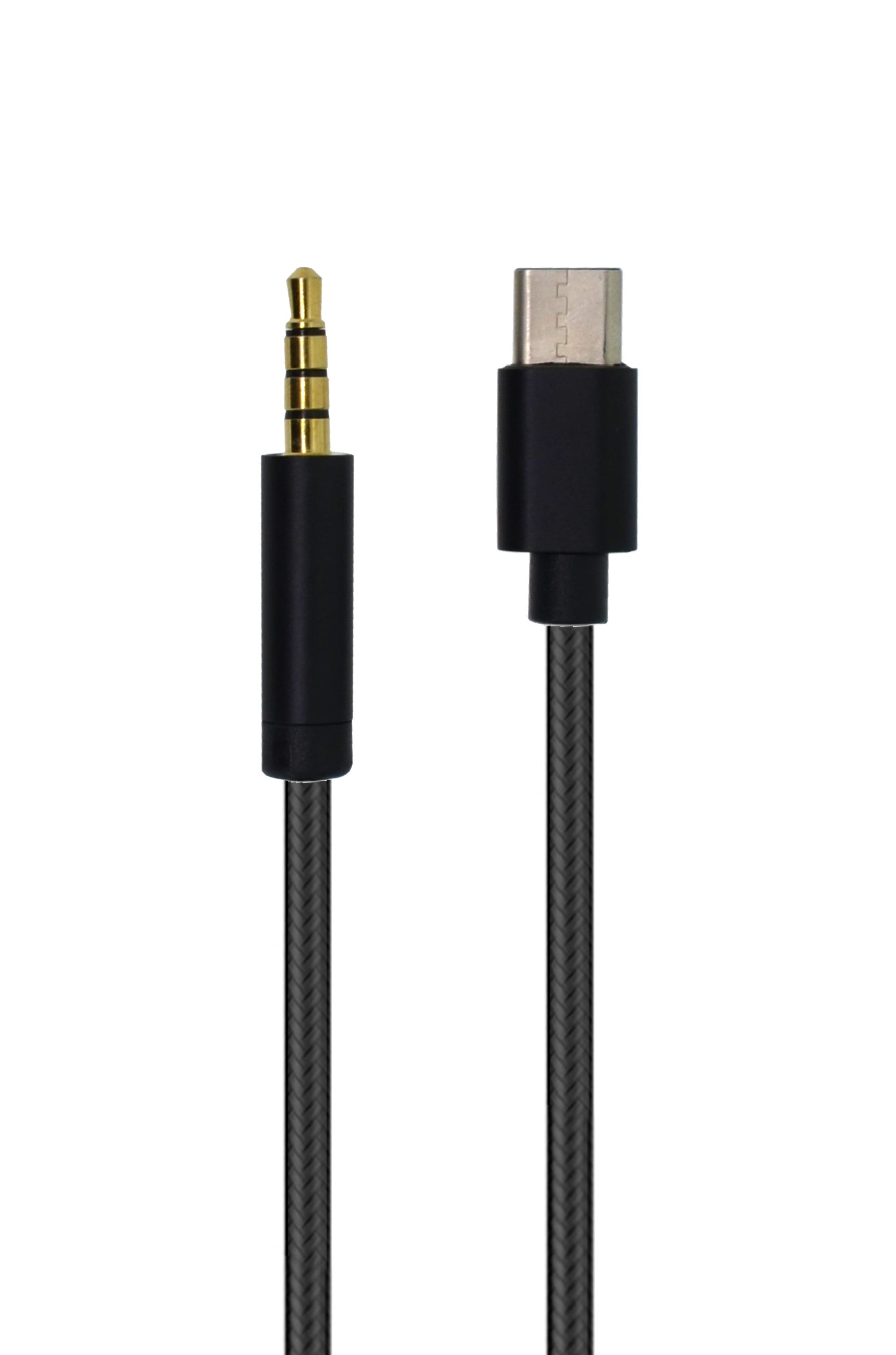 Καλώδιο Σύνδεσης Κορδόνι Ancus USB Type-C σε 3.5 mm Αρσενικό Μαύρο
