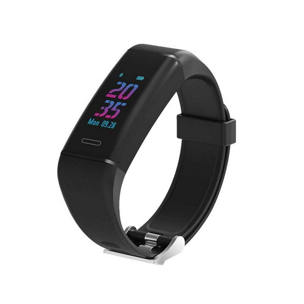 Maxcom Smartband FitGo FW13 Nitro IP67 Μαύρο Silicon Band