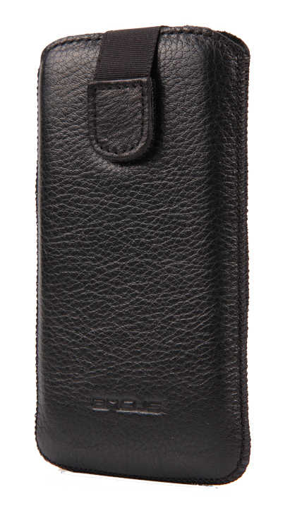 Θήκη Protect Ancus για Apple iPhone SE/5/5S/5C Δέρμα Μαύρη