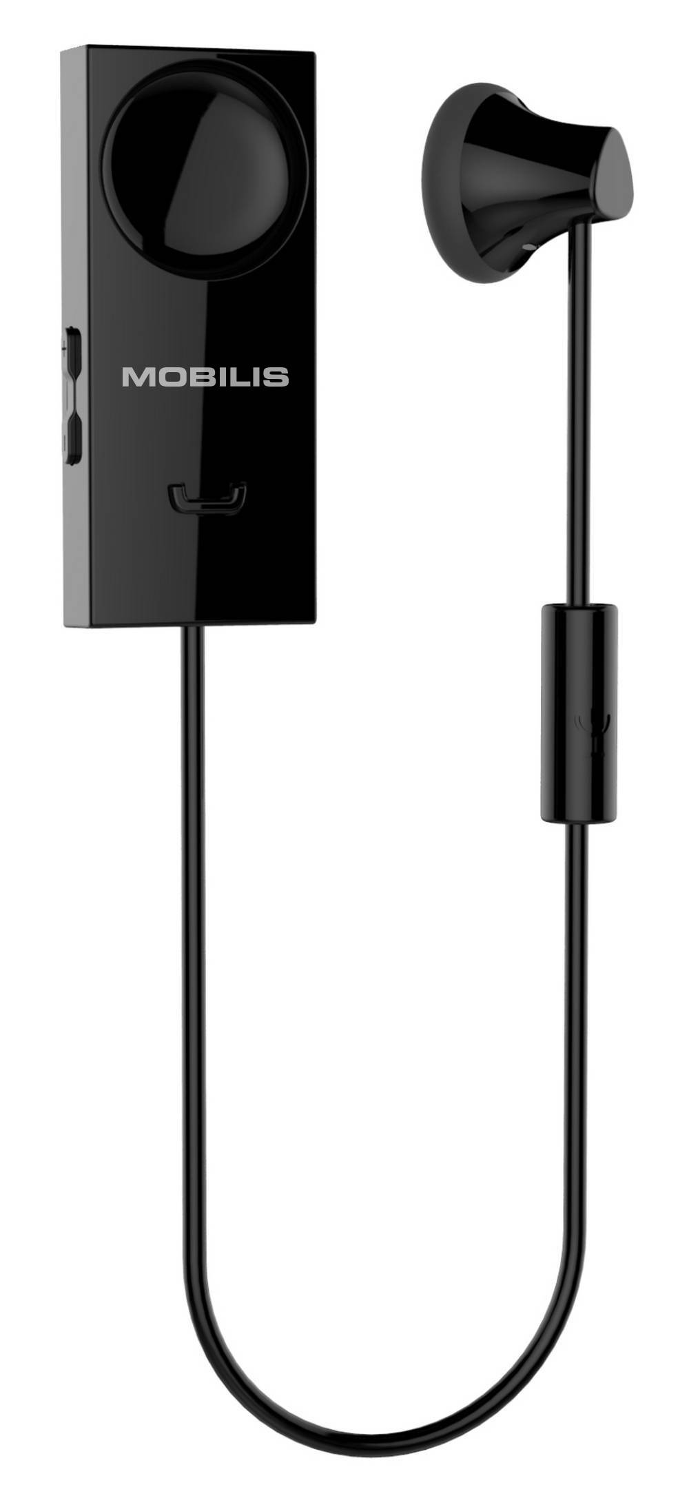 Bluetooth Hands Free Mobilis S18 Magnetic με Δόνηση Μαύρο