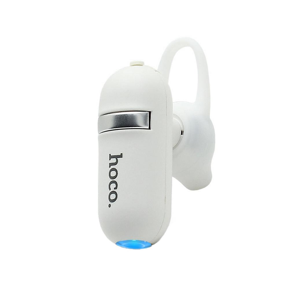 Wireless Mono Headset Hoco E40 Surf Sound Λευκό