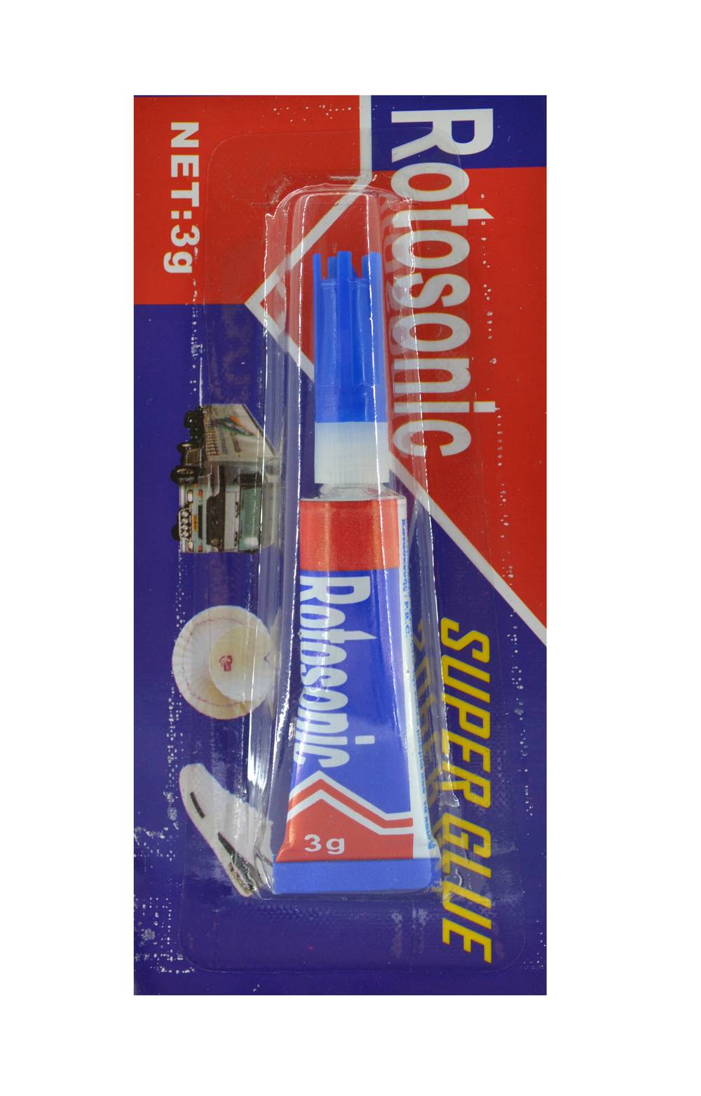 Κόλλα Στιγμής Rotosonic σε σωληνάριο 3 Γραμμαρίων