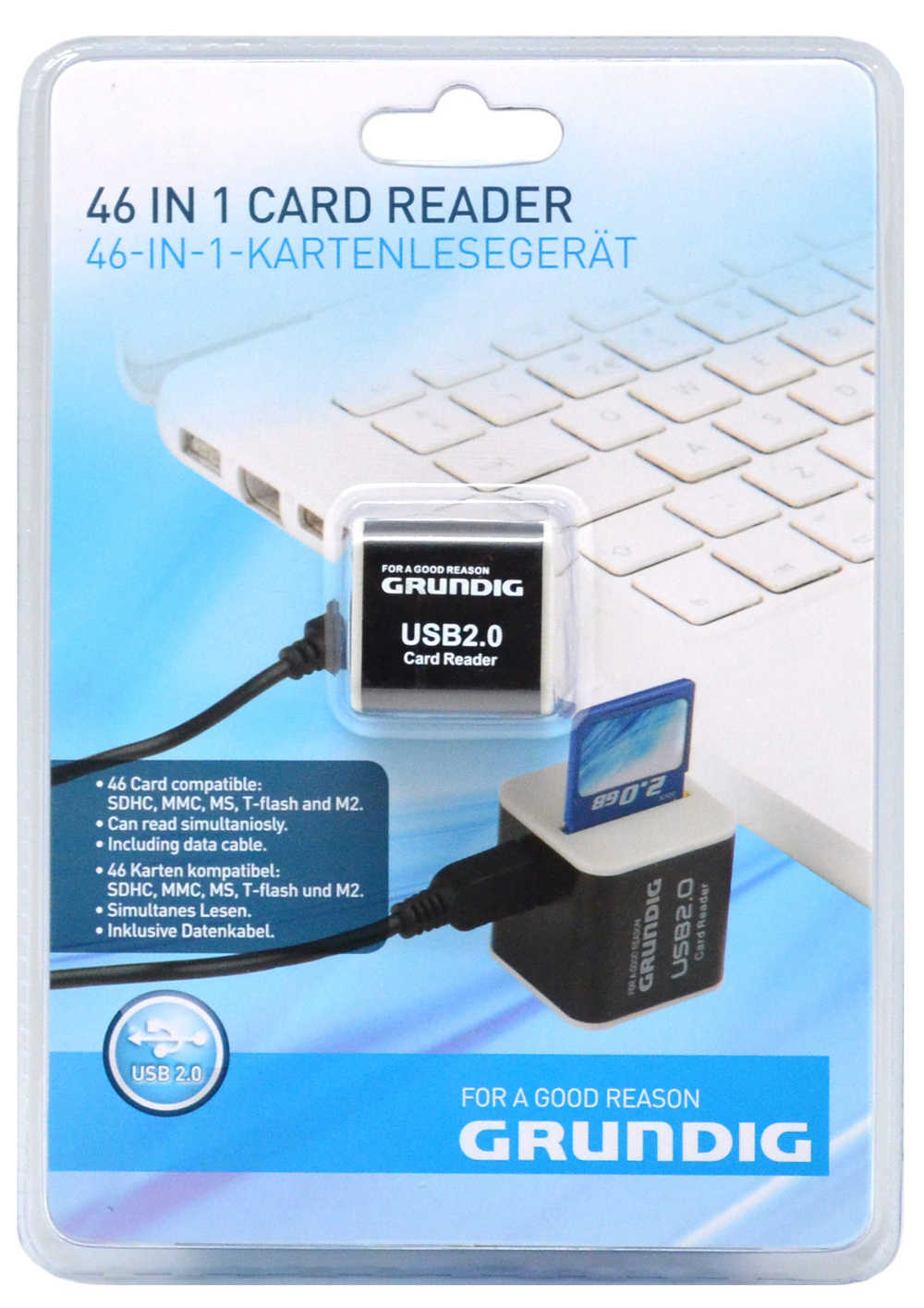 Αναγνώστης Κάρτας Μνήμης 46 σε 1 Grundig