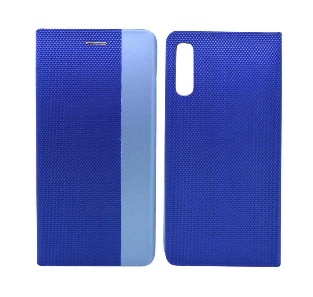 Θήκη Book Ancus Magnetic Canvas για Samsung SM-A505F Galaxy A50 TPU Μπλε