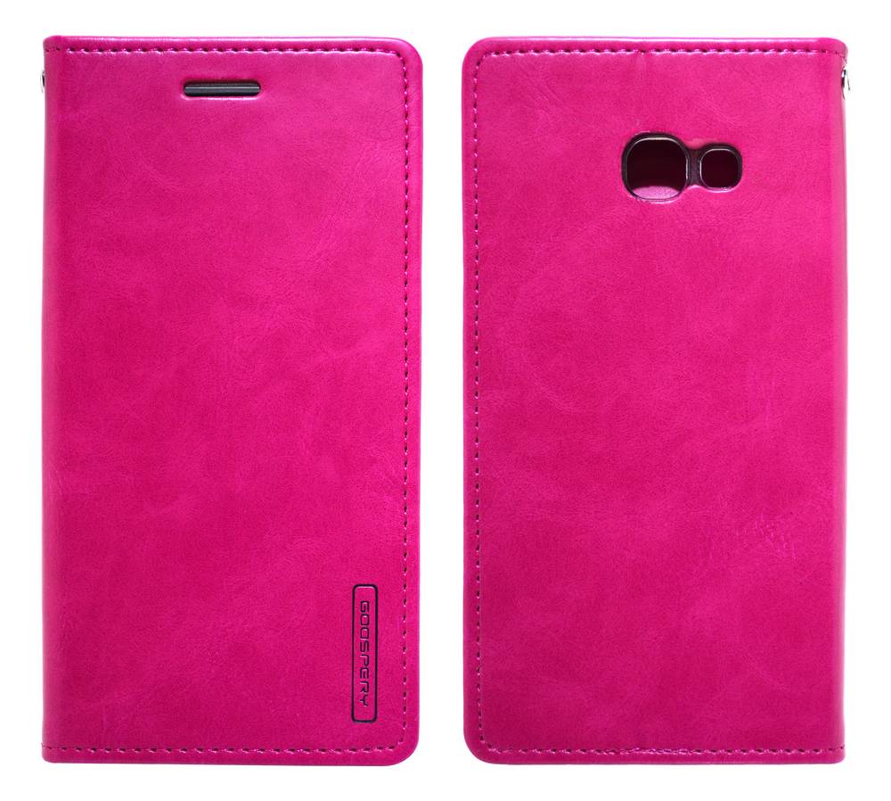 Θήκη Book Goospery Blue Moon Flip για Samsung SM-A520F Galaxy A5 (2017) Φούξια by Mercury