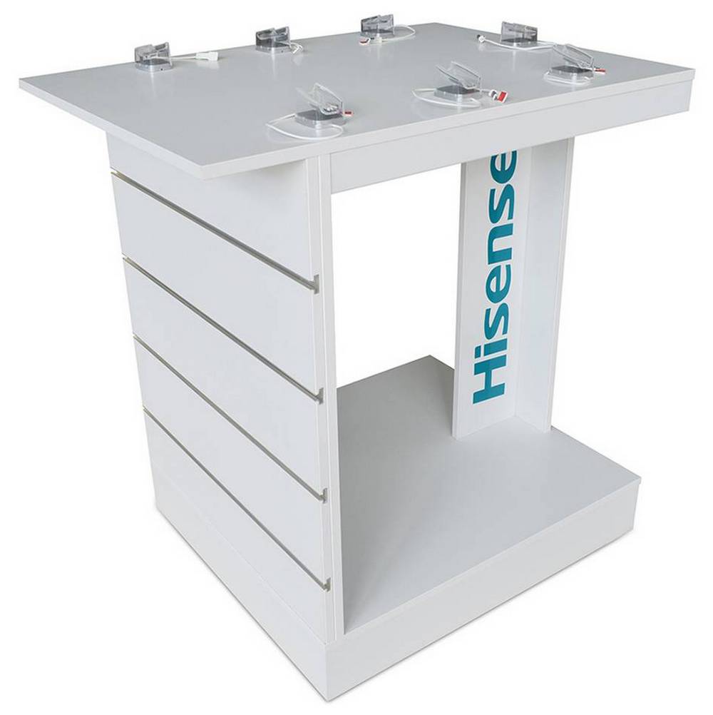 Stand Δειγματισμού με Αντικλεπτικό Συναγερμό Κινητών - Tablet 10 Θέσεων (98 x 95 x 70 cm)