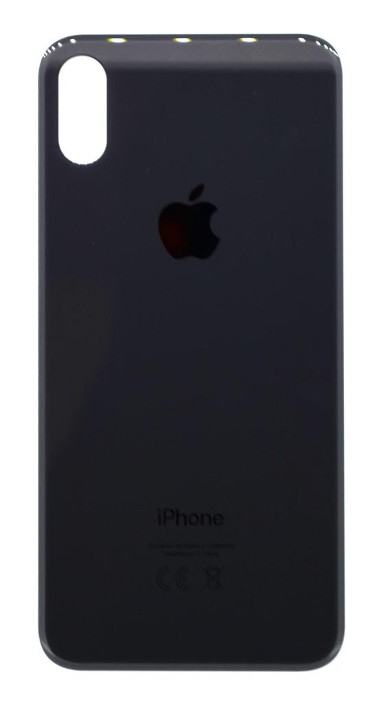 Πίσω Κάλυμμα Apple iPhone XS Μαύρο χωρίς Τζαμάκι Κάμερας