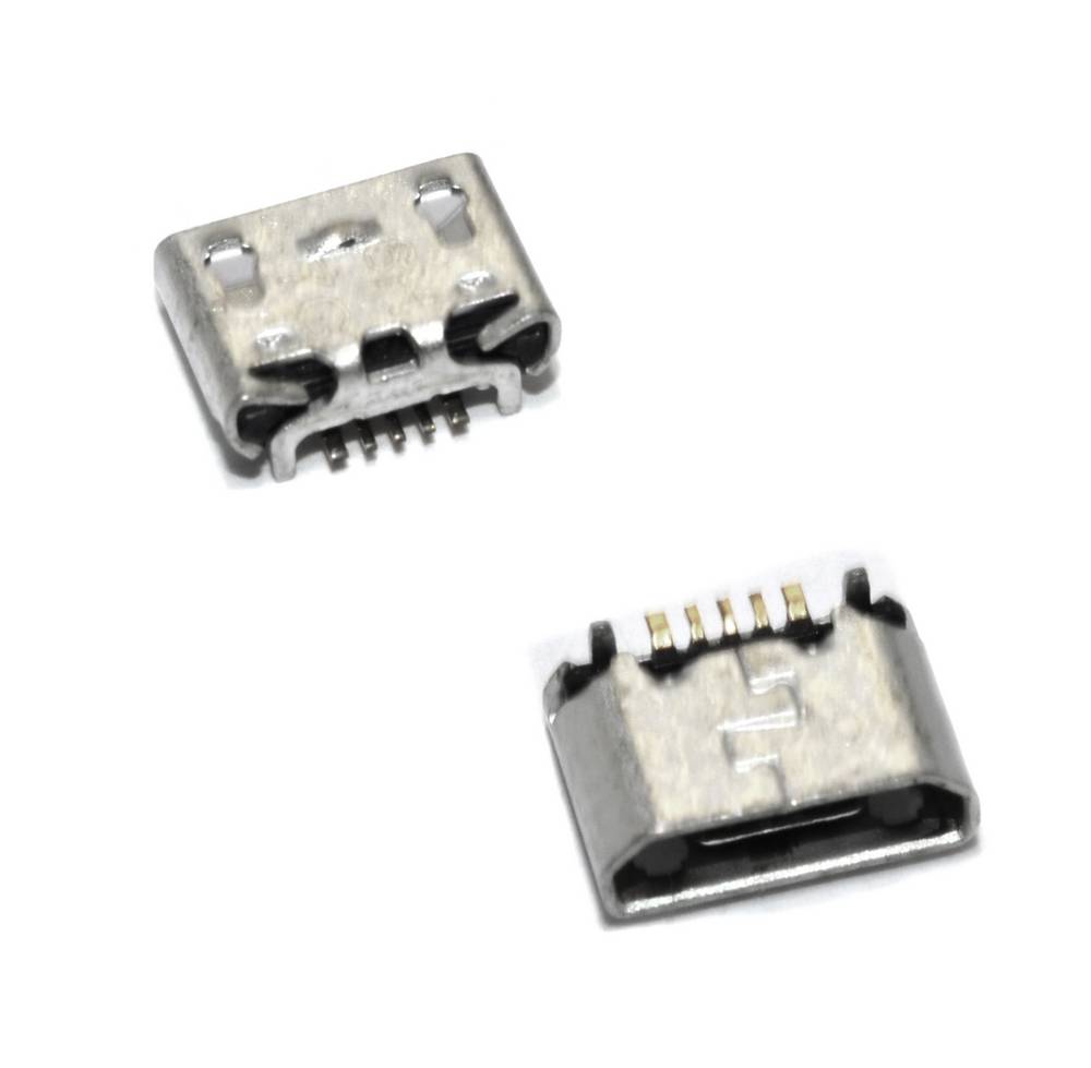 Επαφή Φόρτισης Universal Micro Usb Back 2 Feet Dip 5P n.15