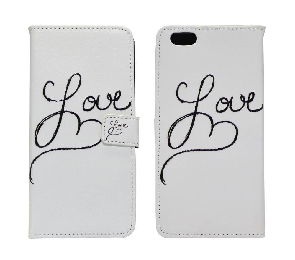 Θήκη Book Ancus Art Collection για Apple iPhone 6 Plus/6S Plus Love