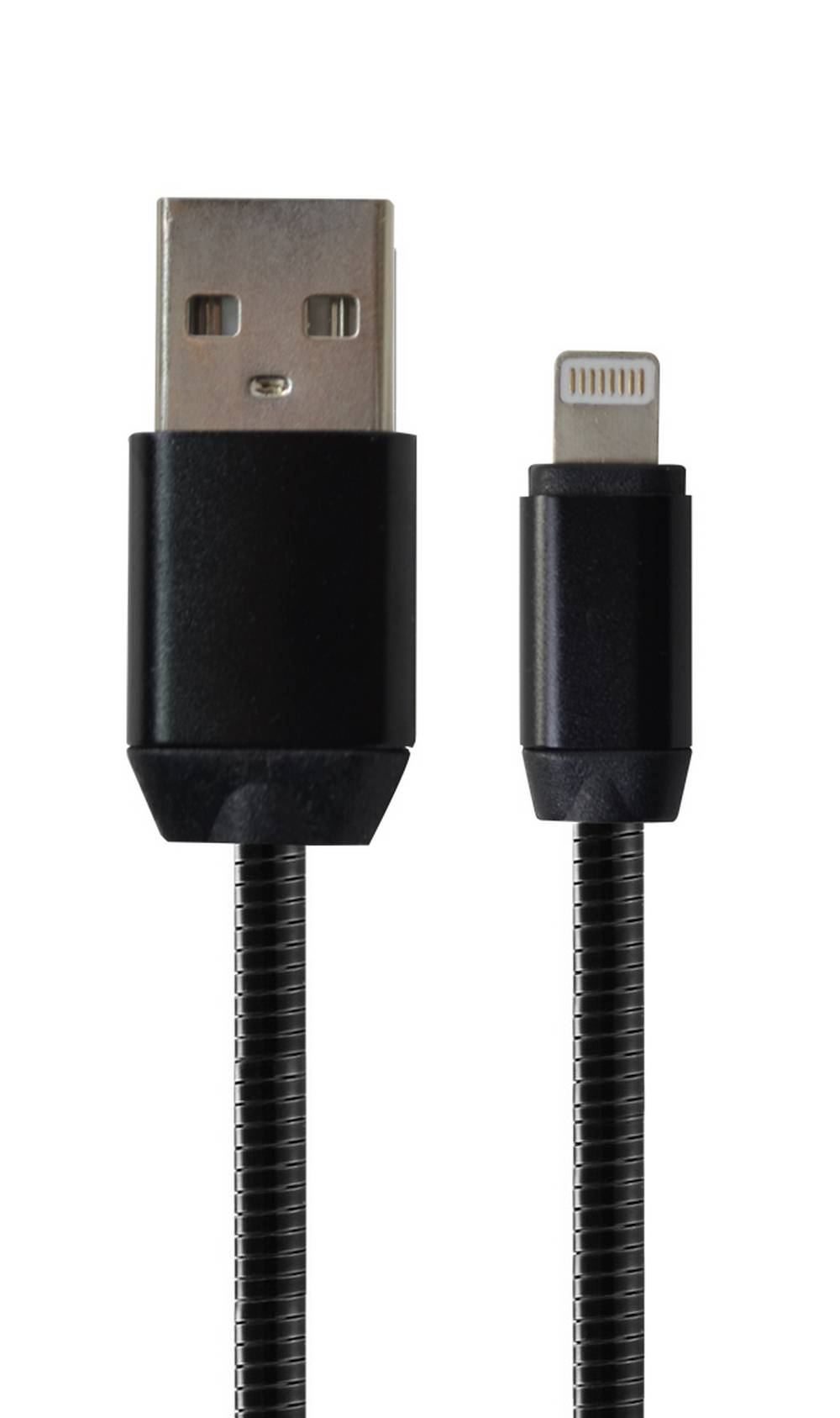 Καλώδιο σύνδεσης Glam USB σε Lightning Μαύρο 30cm